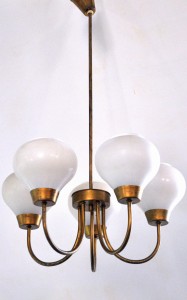 Żyrandol pięcioramienny