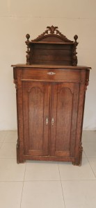 Szyfoniera świerk Ludwik Filip XIX w zamki nakładanymi