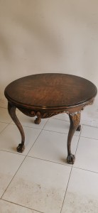 Stolik brzoza tygrysia chippendail